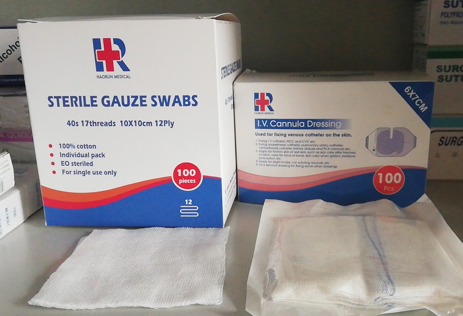 Gaze -Tupfer: eine wesentliche medizinische Versorgung für verschiedene Anwendungen